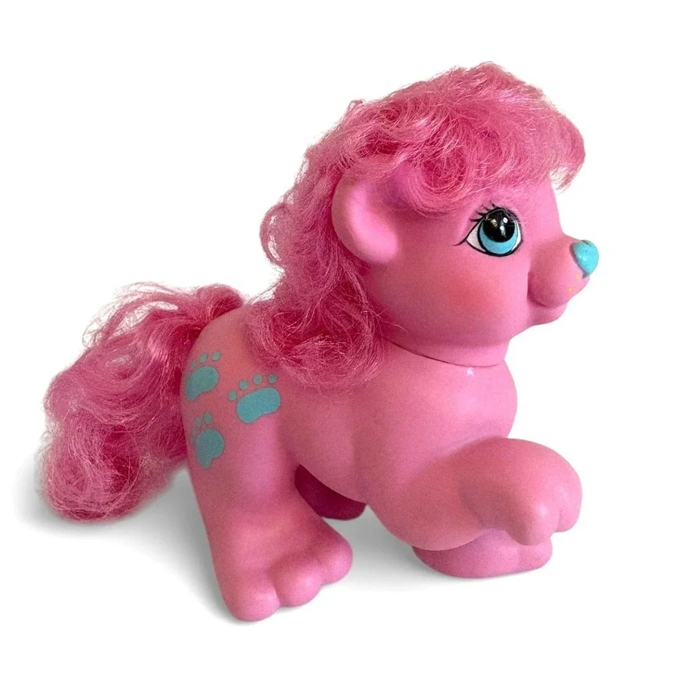 Vintage‎ 1987 Hasbro My Little Pony Friends Kingsley the Lion Pink Figure G1 Toy